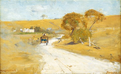 Arthur Streeton - At Templestowe - Google Art Project