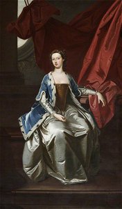 Arthur Pond (1701-1758) (attributed to) - Rhoda Apreece (d.1759), Mrs Francis Blake Delaval - 1276768 - National Trust. Free illustration for personal and commercial use.