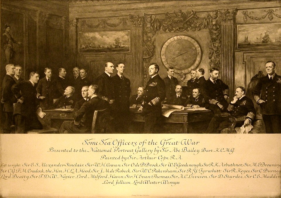 Arthur Stockdale Cope - Some Sea Officers of the Great War