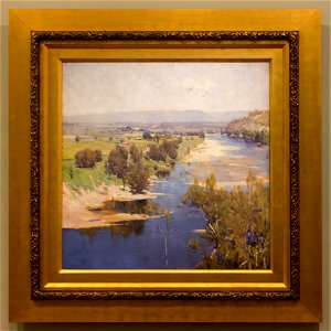 Arthur Streeton, 'The Purple Noon's Transparent Might' (1896)