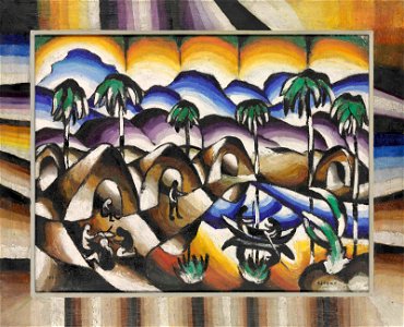 Arthur Segal - Ein Dorf