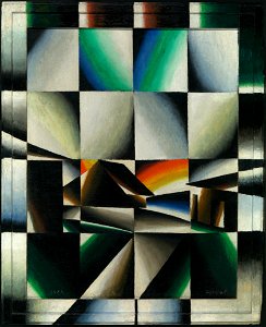 Arthur Segal - Regenbogen (prismatisch)