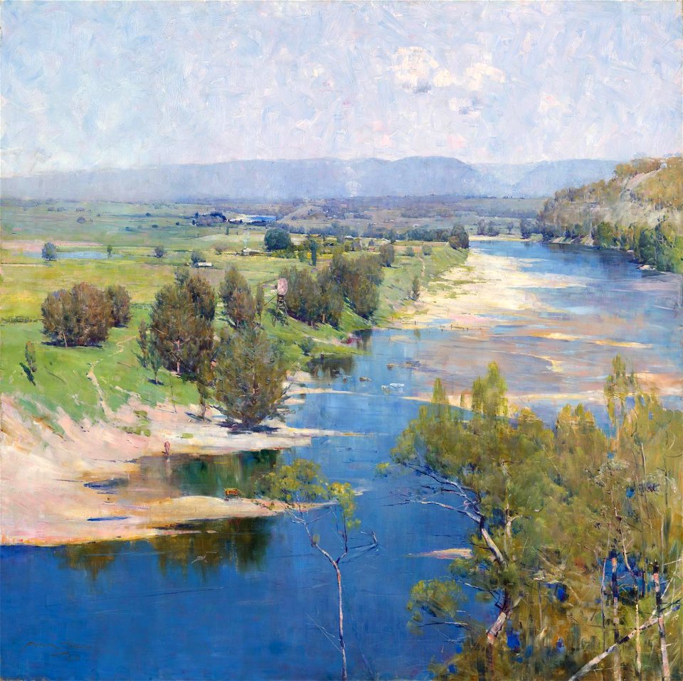 Arthur Streeton Purple 1896