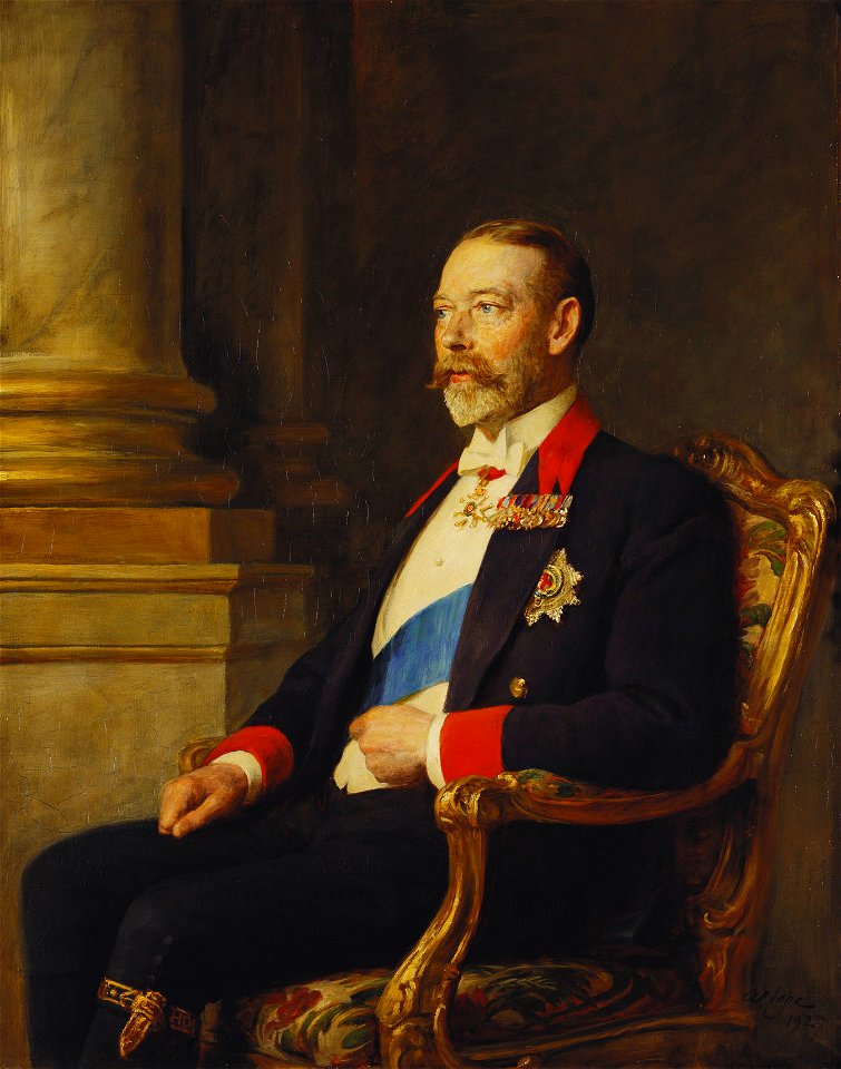Arthur Stockdale Cope - King George V 1927