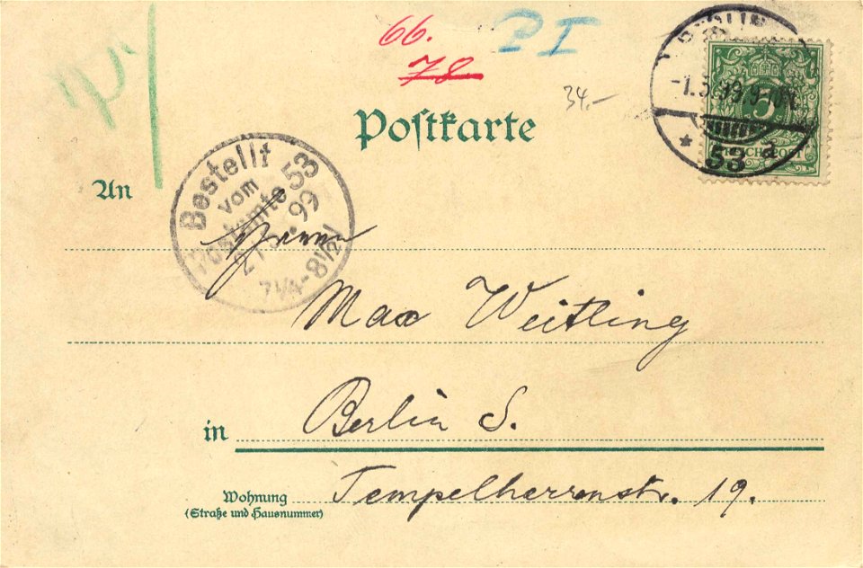 Berlin, Tiergarten, Berlin - Justizpalast; Landesausstellungspalast am Lehrter Bahnhof; Moltkebrücke und Panorama (back) (Zeno Ansichtskarten)
