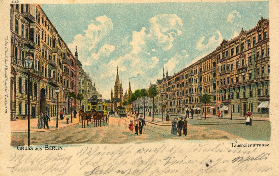 Berlin-Charlottenburg Postkarte 077
