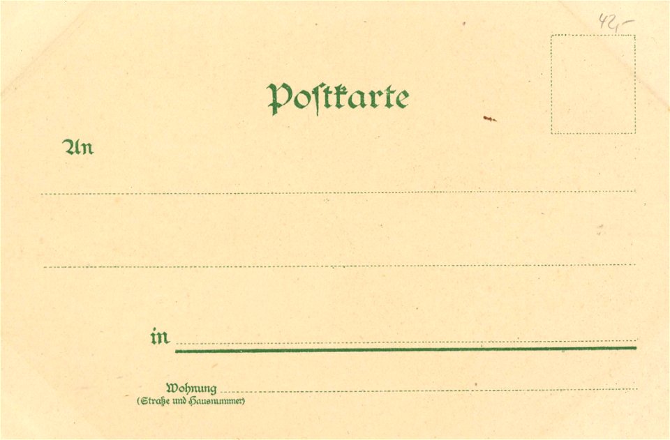 Berlin, Treptow, Berlin - Riesenfernrohr (back) (Zeno Ansichtskarten)