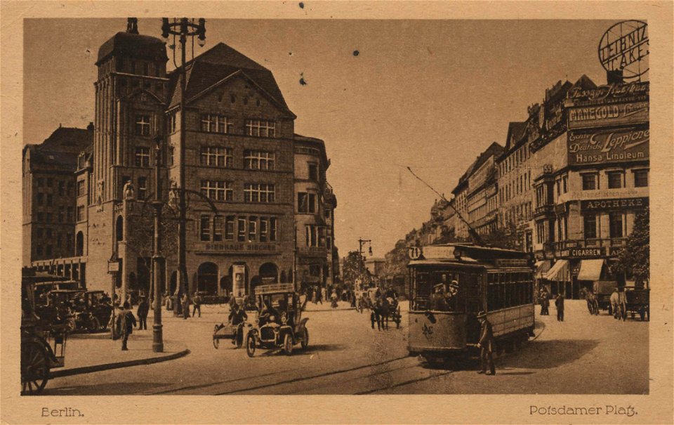 Berlin, Tiergarten, Berlin - Potsdamer Platz (4) (Zeno Ansichtskarten)