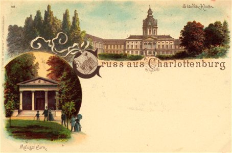 Berlin-Charlottenburg Postkarte 075