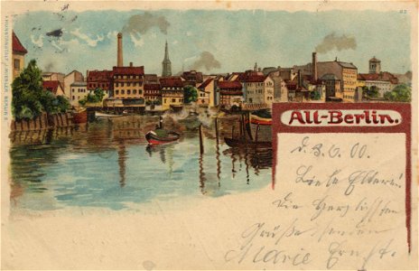 Berlin-Mitte Postkarte 023
