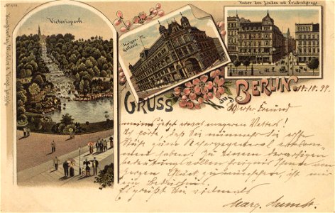Berlin-Kreuzberg Postkarte 072