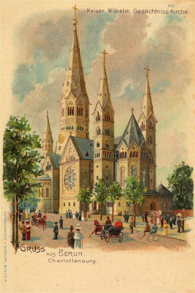 Berlin-Charlottenburg Postkarte 036