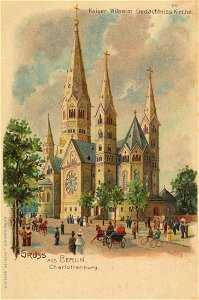 Berlin-Charlottenburg Postkarte 036