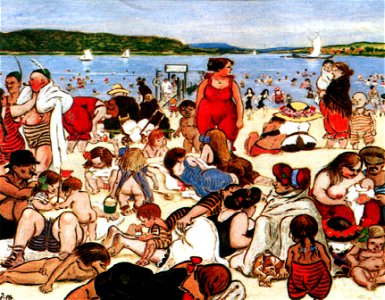 Berliner Strandleben Heinrich Zille