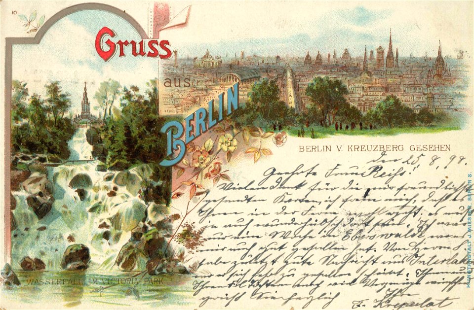Berlin-Kreuzberg Postkarte 069