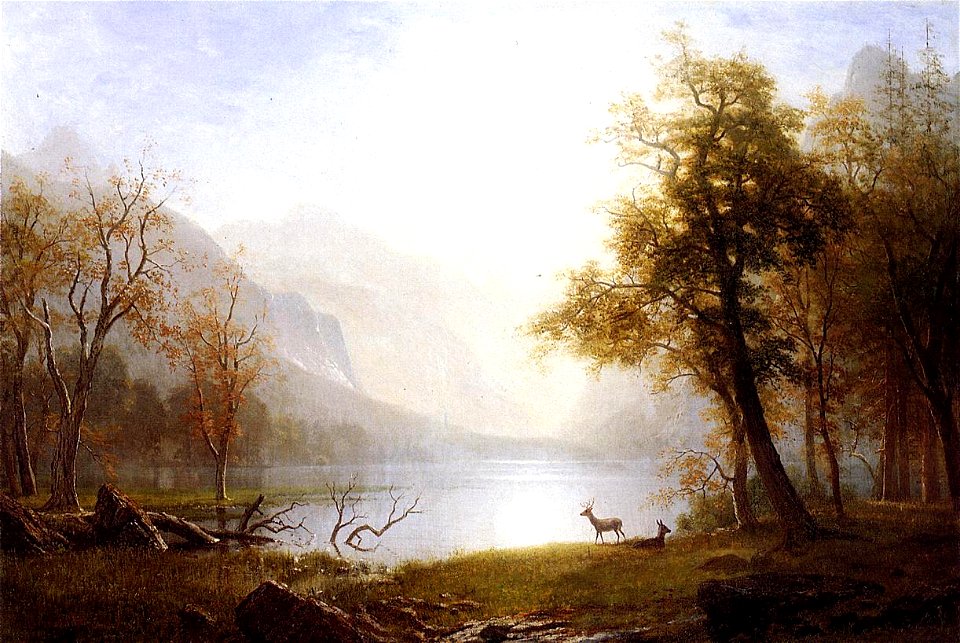 Bierstadt Albert Valley in Kings Canyon