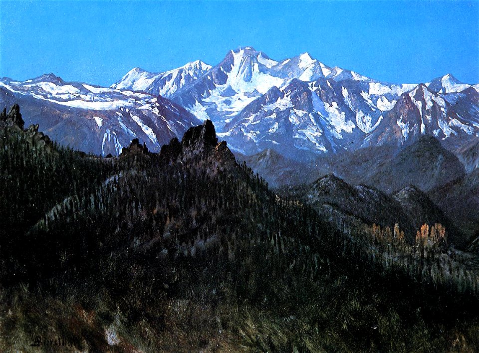 Bierstadt Albert Sierra Nevada aka From the Head of the Carson River