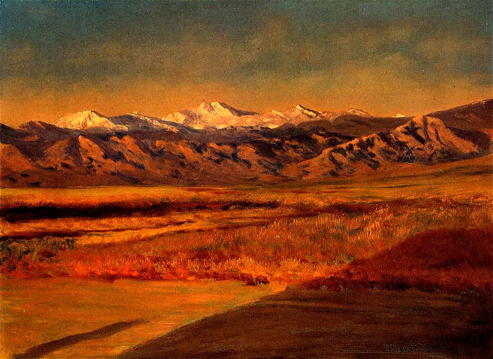 Bierstadt Albert The Grand Tetons