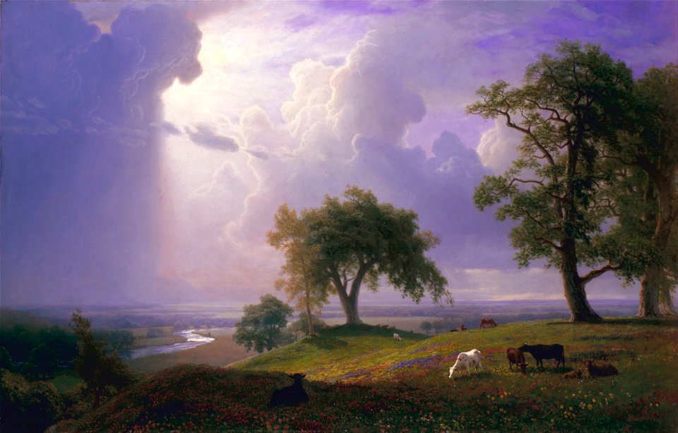 Albert Bierstadt - California Spring - Google Art Project