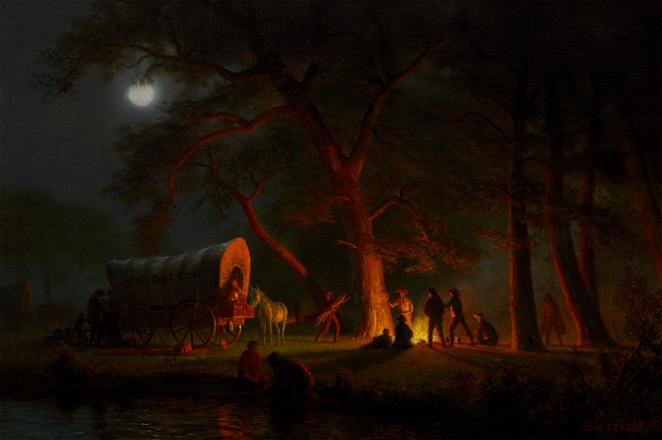 Albert Bierstadt - Oregon Trail