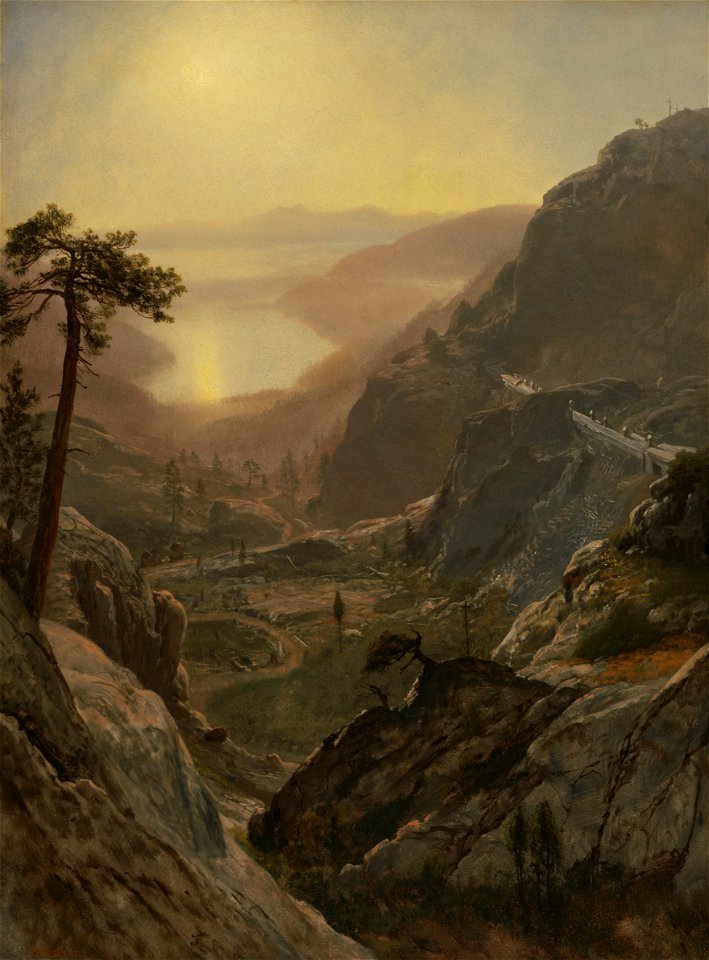 View of Donner Lake