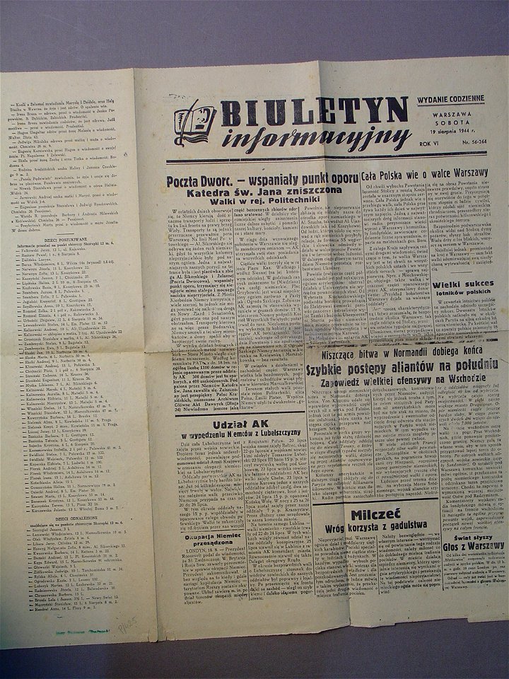 Biuletyn Informacyjny nr 264 s. 1