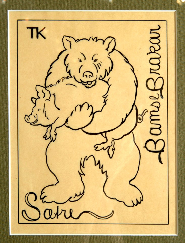 Bjoernen og reven (bjørnen) - bamse brakar bjørnen - bear and fox - Brave Old Bruin - Norske Folkeeventyr 1841-1844