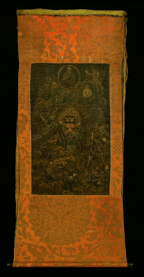 Black Cloak Mahakala or Bernag Chen - Google Art Project