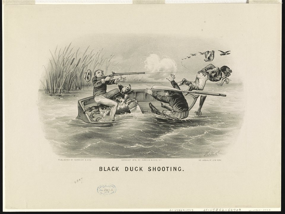 Black duck shooting - Thos. Worth. LCCN90711926