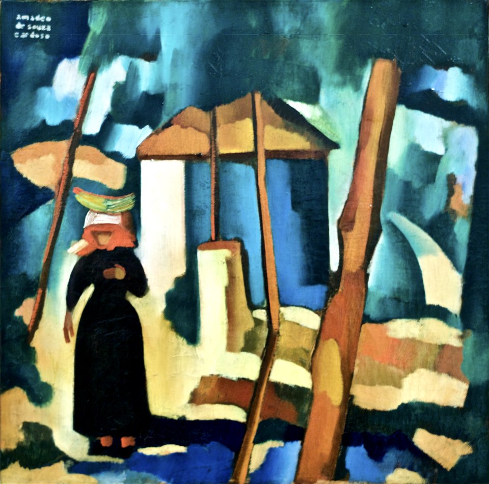 Black Figure Landscape (1914-1915) - Amadeo de Souza-Cardoso (1897-1918) (32596692176)