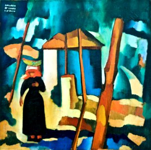 Black Figure Landscape (1914-1915) - Amadeo de Souza-Cardoso (1897-1918) (32596692176)