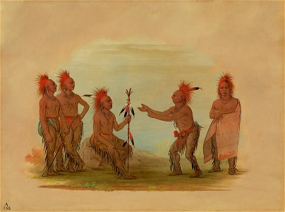 Black Hawk and the Prophet - Saukie A14281