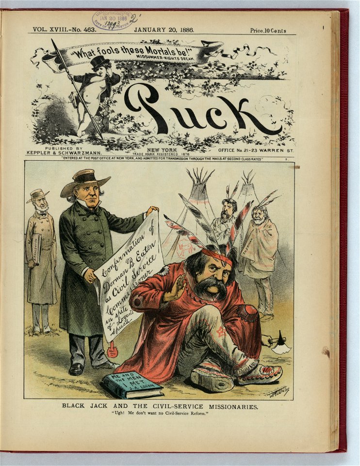 Black Jack and the civil-service missionaries - J.A. Wales. LCCN2011661374
