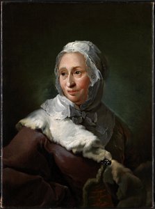 C.G. Pilo - Portræt af Elisabeth Marie Fabritius, født d'Abbestée - KMS8856 - Statens Museum for Kunst