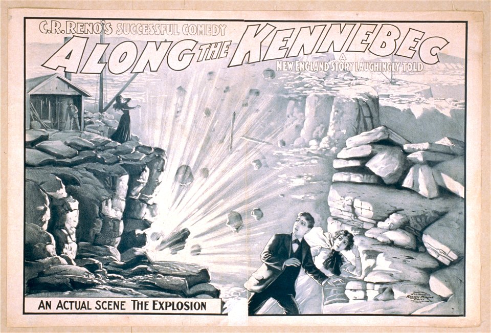 C.R. Reno's successful comedy, Along the Kennebec a New England story laughingly told. LCCN2014636576