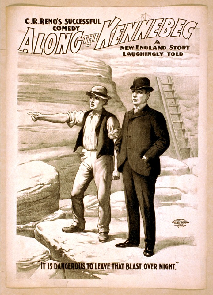 C.R. Reno's successful comedy, Along the Kennebec a New England story laughingly told. LCCN2014636580