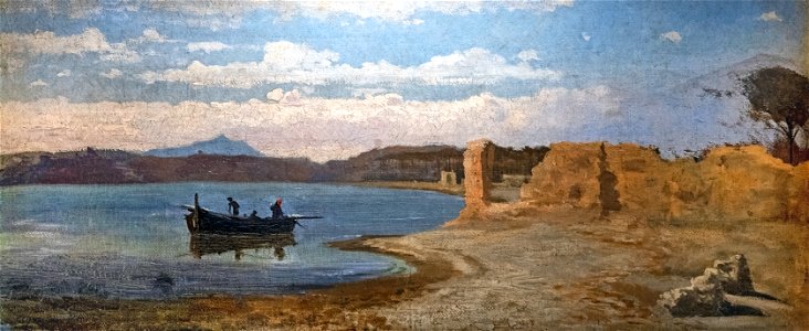 Ca' Rezzonico - Golfo di mare dell'Italia meridionale (Inv.222) - Guglielmo Ciardi