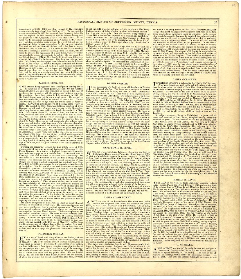Caldwell's illustrated, historical, combination atlas of Jefferson County, Pennsylvania LOC 2005633550-19