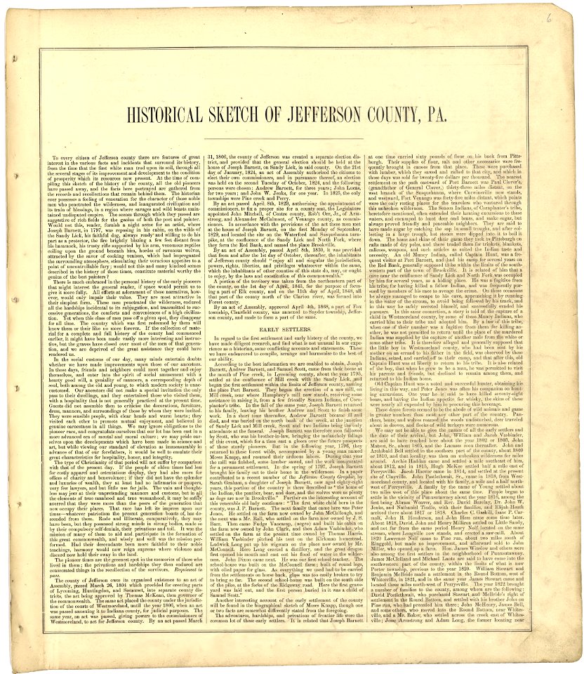 Caldwell's illustrated, historical, combination atlas of Jefferson County, Pennsylvania LOC 2005633550-7