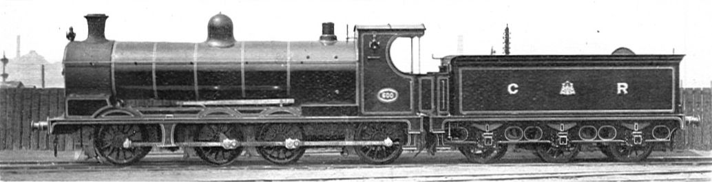 Caledonian Railway 600 class 0-8-0 locomotive, 600 (Howden, Boys' Book of Locomotives, 1907)