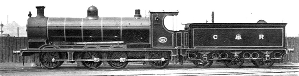 Caledonian Railway 600 class 0-8-0 locomotive, 600 (Howden, Boys' Book of Locomotives, 1907)