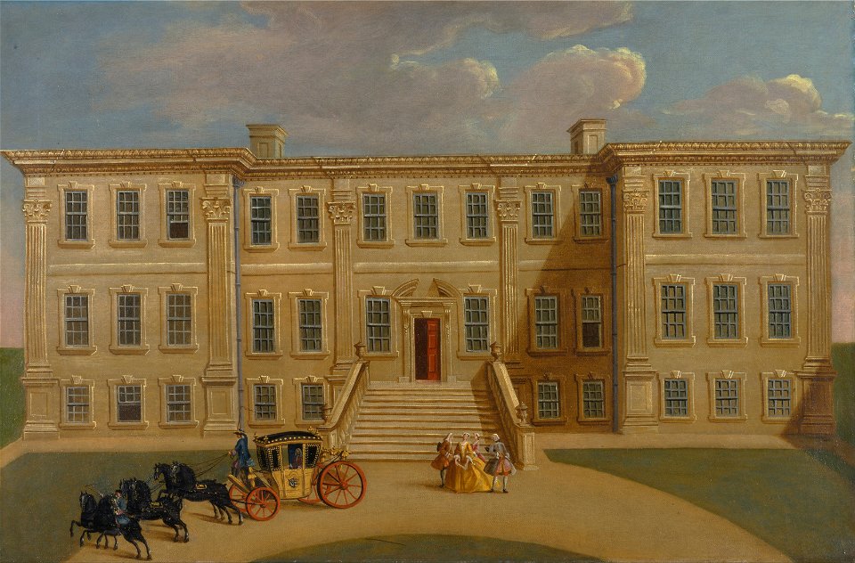 Calke Hall, Derbyshire, the Seat of Sir Henry Harpur, Bt. - Google Art Project
