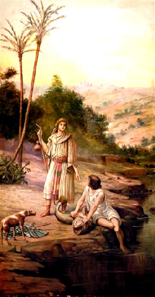 Benedito Calixto - Tobias e o Anjo