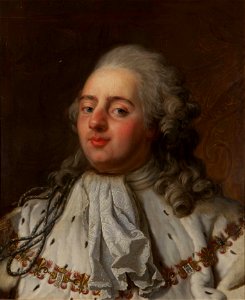 Louis XVI en costume de sacre by Anonymous