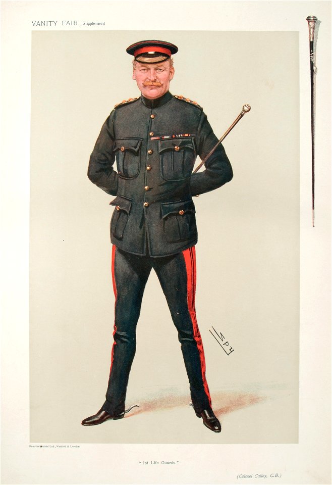 Thomas Charles Pleydell Calley Vanity Fair 3 October 1906