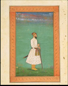 Calligraphy, Large Clive Album; Paintings, paper gold leather, C16-18