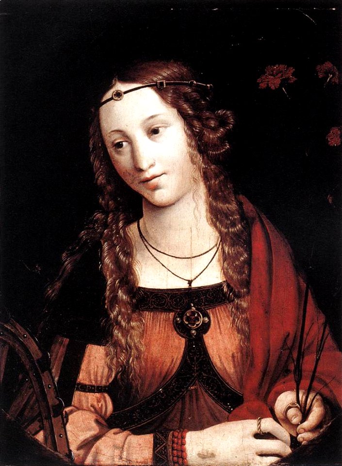 Callisto Piazza Da Lodi - St Catherine of Alexandria - WGA17408