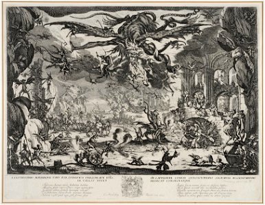 Callot La tentation de Saint Antoine