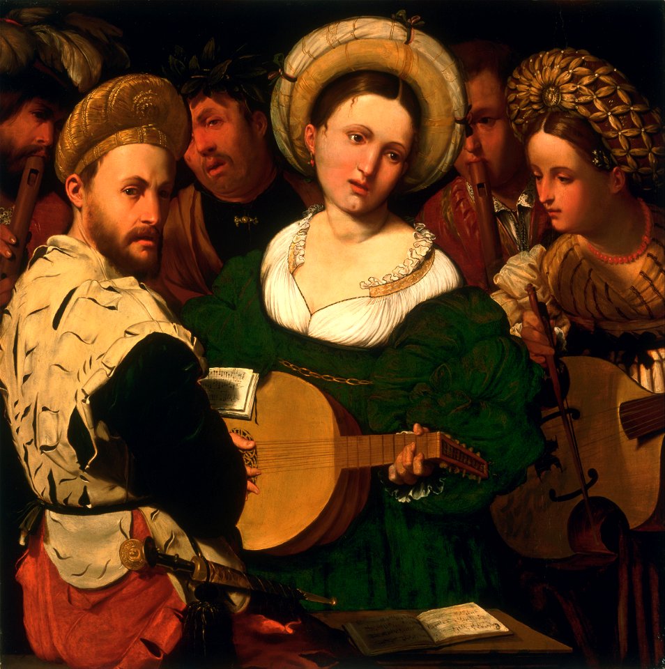 Callisto Piazza (Calisto de la Piaza da Lodi), Italian (active Lodi and Brescia), first documented 1524, died 1561 - Musical Group - Google Art Project
