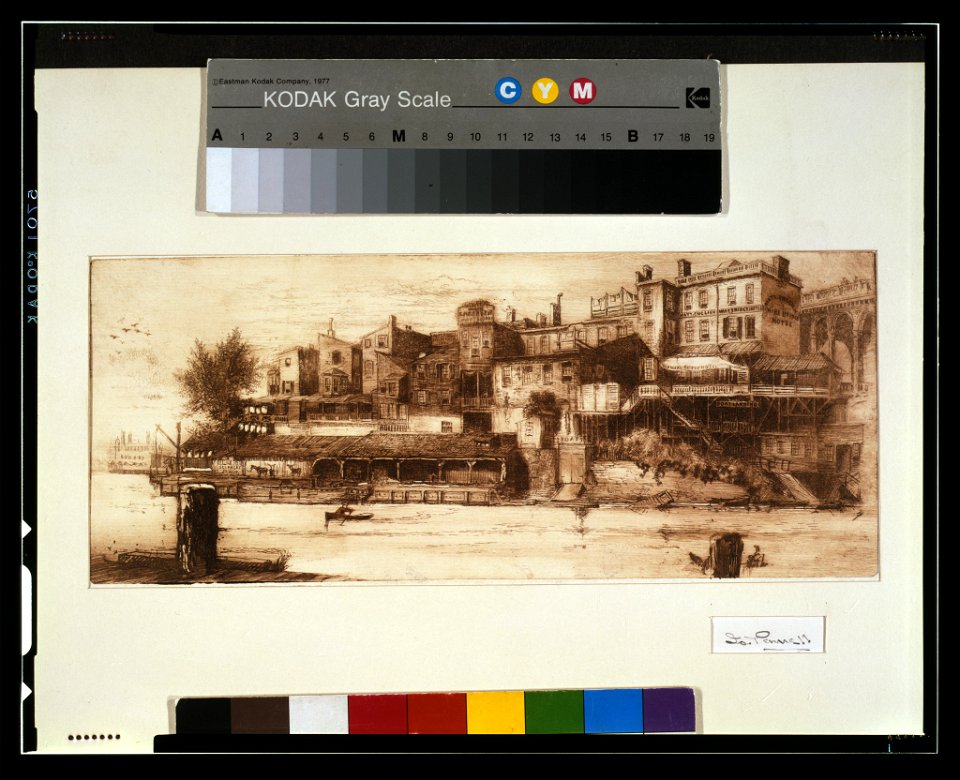 Callowhill Street Bridge) - Jo. Pennell LCCN97517285